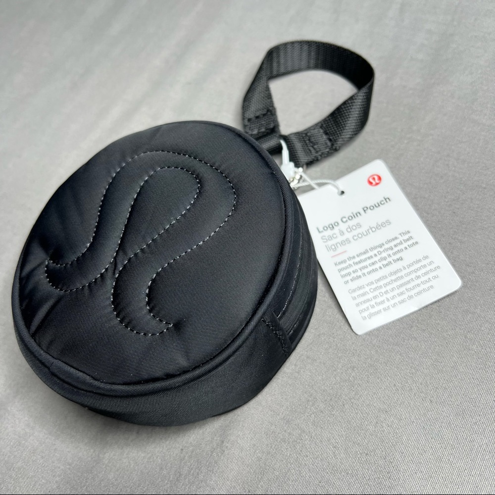 Lululemon Logo Coin Pouch NWT Black - Picture 9 of 15